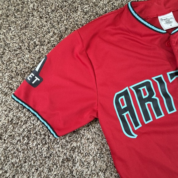 Arizona Diamondbacks 2024 Replica Alternate Red Jersey SGA Men's Medium M DBacks - Picture 4 of 9